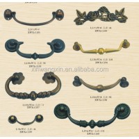 Top Quality Fancy Zinc Alloy Antique Bedroom Furniture Handle